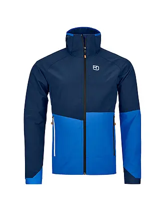 ORTOVOX | Chaqueta softshell para hombre Punta Berrino Hoodiie | dunkelblau